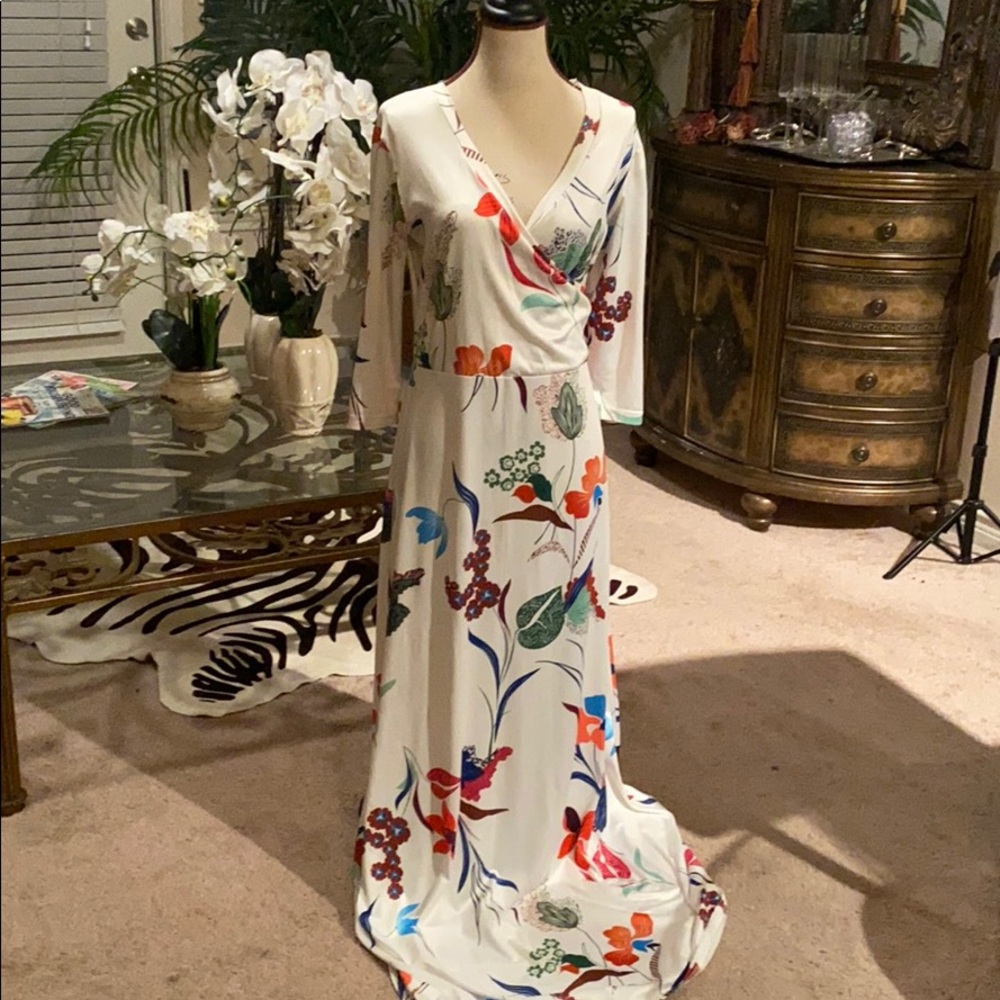 White Maxi Dress #190